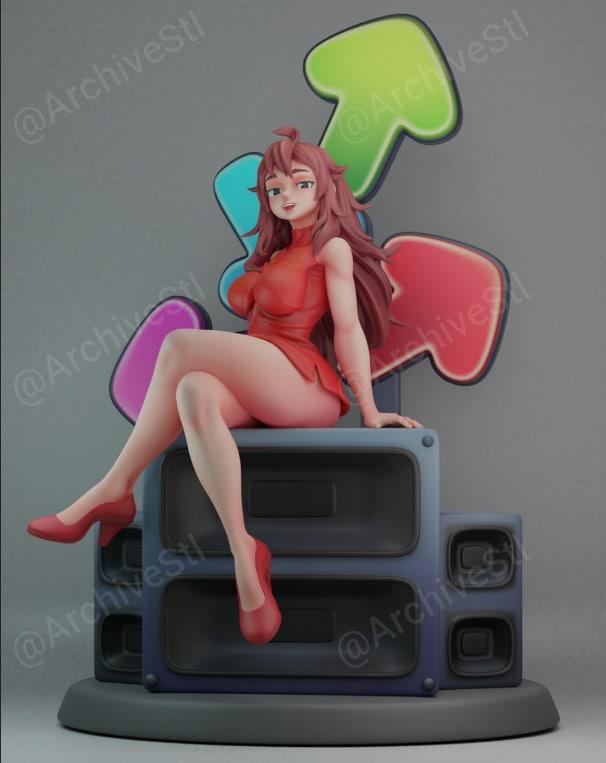 Friday Night Funkin(节奏游戏) 3D打印图纸